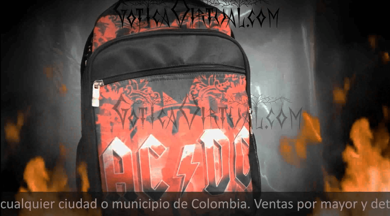 maleta acdc rock clasico bogota manizales buga tunja villavicencio bucaramanga cartagena barranquilla colombia
